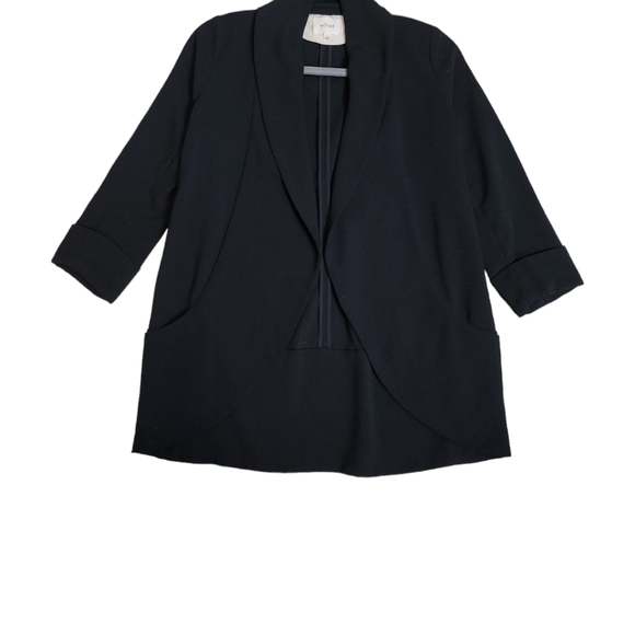 ARITZIA Wilfred Chevalier Jacket Relaxed Open-front Blazer 3/4 - Picture 11 of 15